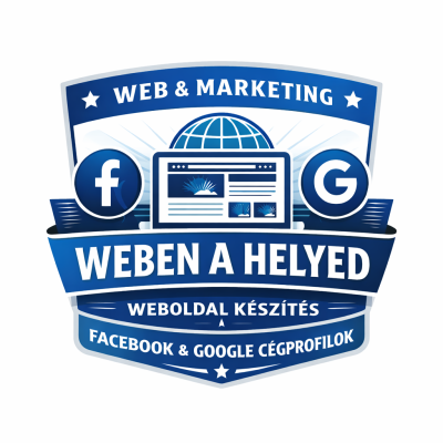 Weben a helyed, google és facebook cégprofil, weboldal készítés, marketing